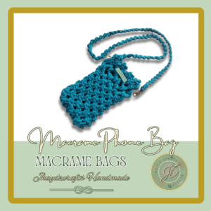 Macrame Phone Bag-PRE-ORDER up to 7 days
