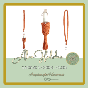Macrame Alcohol Holder, Keychain, or I.D. Lace- (Pre-order up to 7 days)