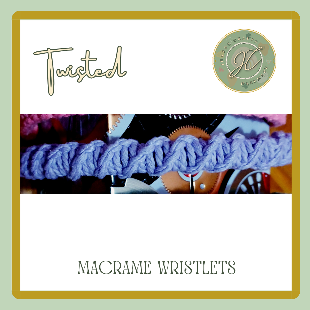 Macrame Wristlets (Plain)- (Pre-order up to 7 days) - Image 4