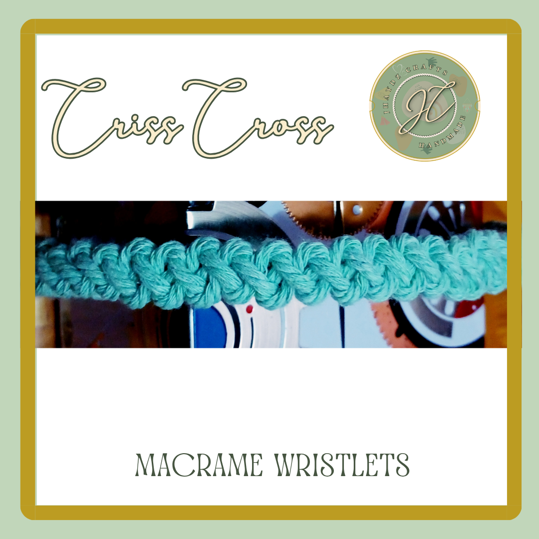 Macrame Wristlets (Plain)- (Pre-order up to 7 days) - Image 5
